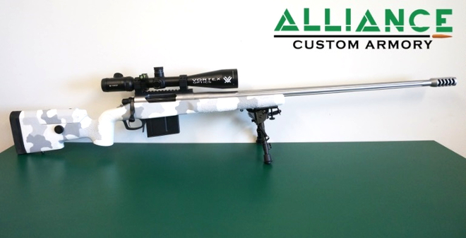 338 lapua Long Range custom rifle