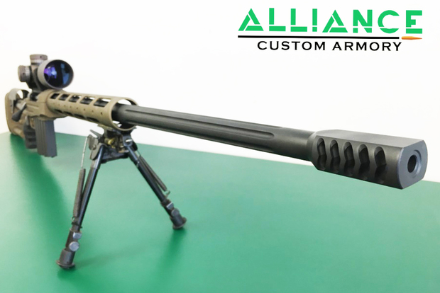 375 chey tac Long Range custom rifle