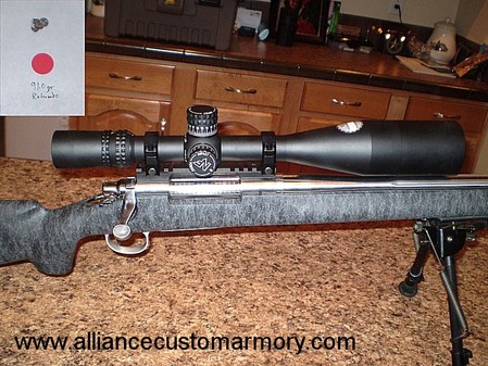 338 edge custom rifle