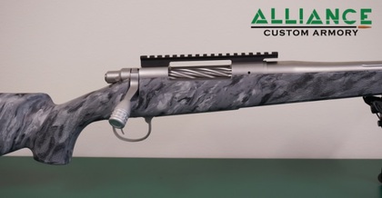 custom remington rifle